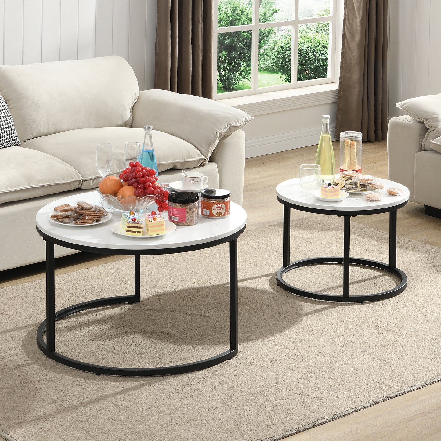Joyye Round Coffee Table