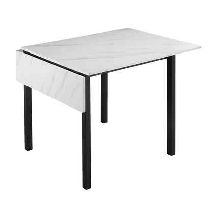 Folding kitchen table for 2–4 people White