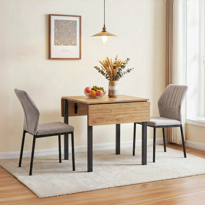Folding kitchen table for 2–4 people Holzfarbe