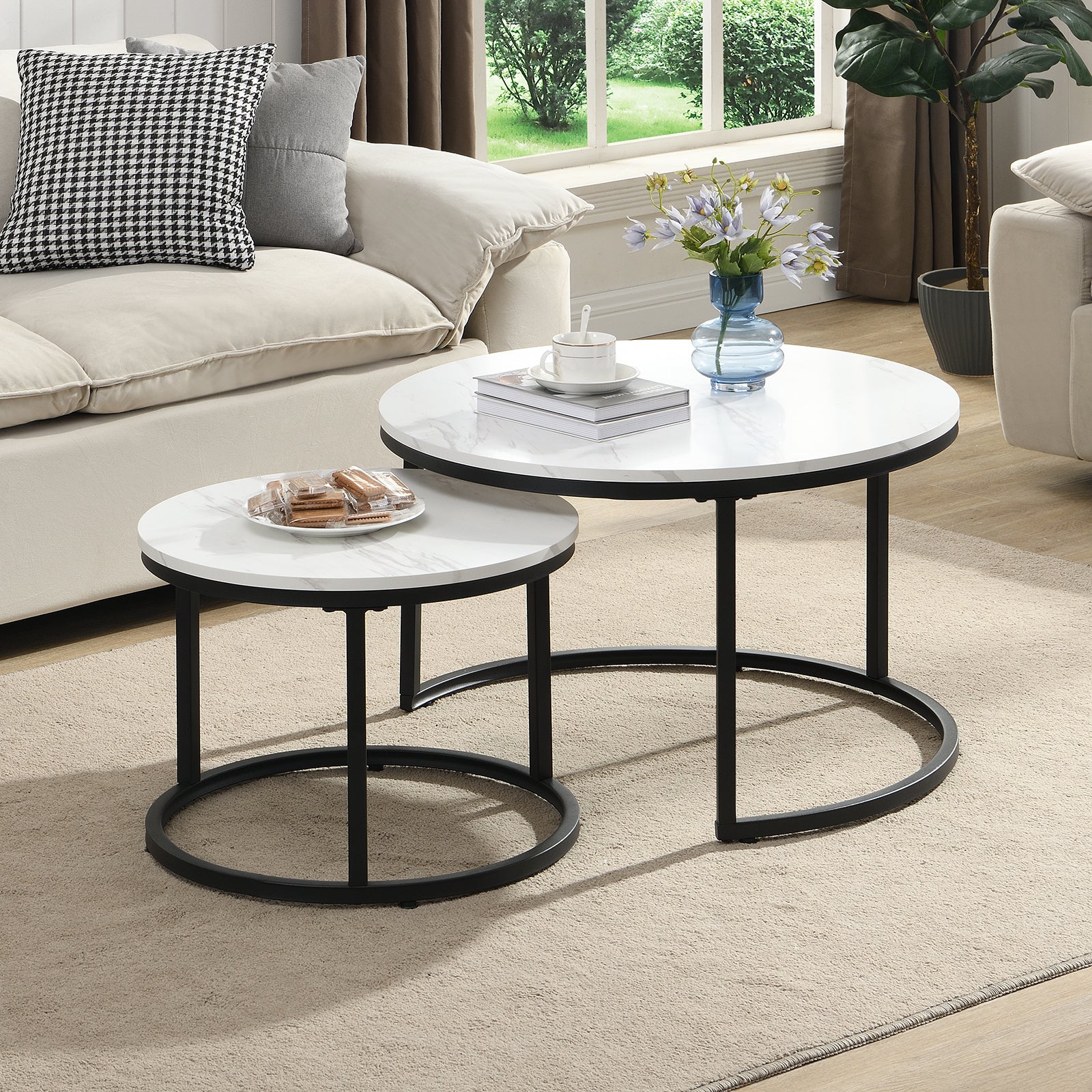 Joyye Round Coffee Table