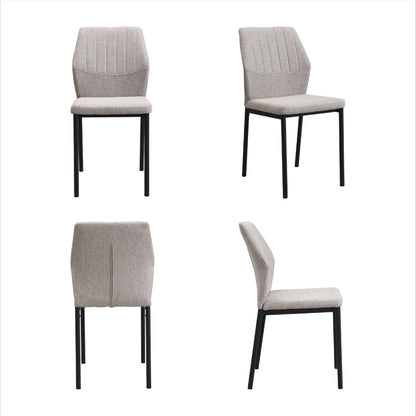 Experience lasting comfort and sturdy support with this versatile chair. It features an ergonomic backrest, rust-resistant legs with a 150kg capacity, and easy assembly, making it perfect for any room.