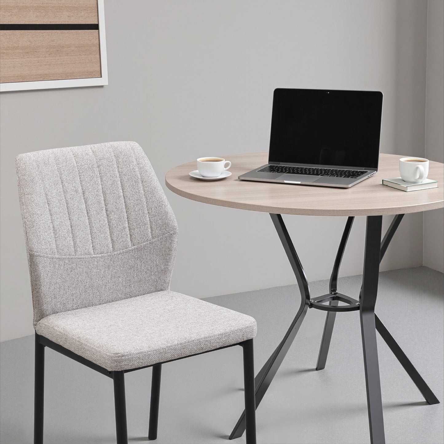 Experience lasting comfort and sturdy support with this versatile chair. It features an ergonomic backrest, rust-resistant legs with a 150kg capacity, and easy assembly, making it perfect for any room.