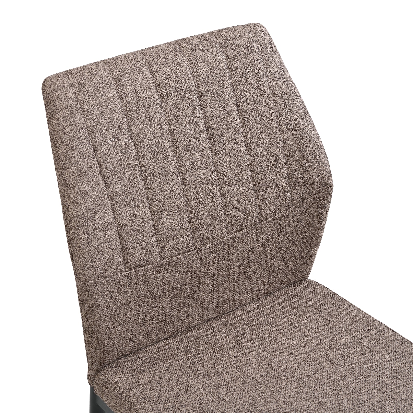 Ergonomic desk chair with contoured backrest and stable metal legs.
Durable dining chair with 150kg weight capacity and rust-resistant frame.